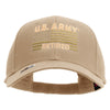 U.S. Army Retired Flag Embroidered Low Profile Cap