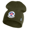 USAF Thunderbirds Symbol Embroidered 8" Short Beanie - Olive OSFM