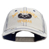 Licensed Air Assault Veteran Embroidered Low Profile Special Cotton Mesh Cap - Putty OSFM