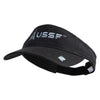 Delta with USSF Embroidered Cotton Twill Visor - Black OSFM