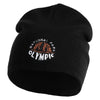 Olympic National Park Embroidered 8" Acrylic Short Beanie - Black OSFM