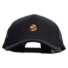 Golden Retriever Embroidered Big Foam Mesh Truck Cap - Black XL-3XL