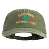 Redwoods National Park Embroidered Cotton Twill Cap - Olive OSFM