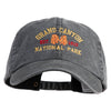 Grand Canyon National Park Embroidered Big Size Cap - Black XL-3XL