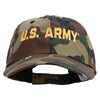 Licensed Golden US Army Embroidered Enzyme Washed Camo Cap - Camo OSFM
