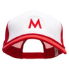 Mario Luigi Embroidered Big Foam Mesh Truck Cap