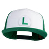 Luigi Patched Classic Trucker Cap - Kelly OSFM