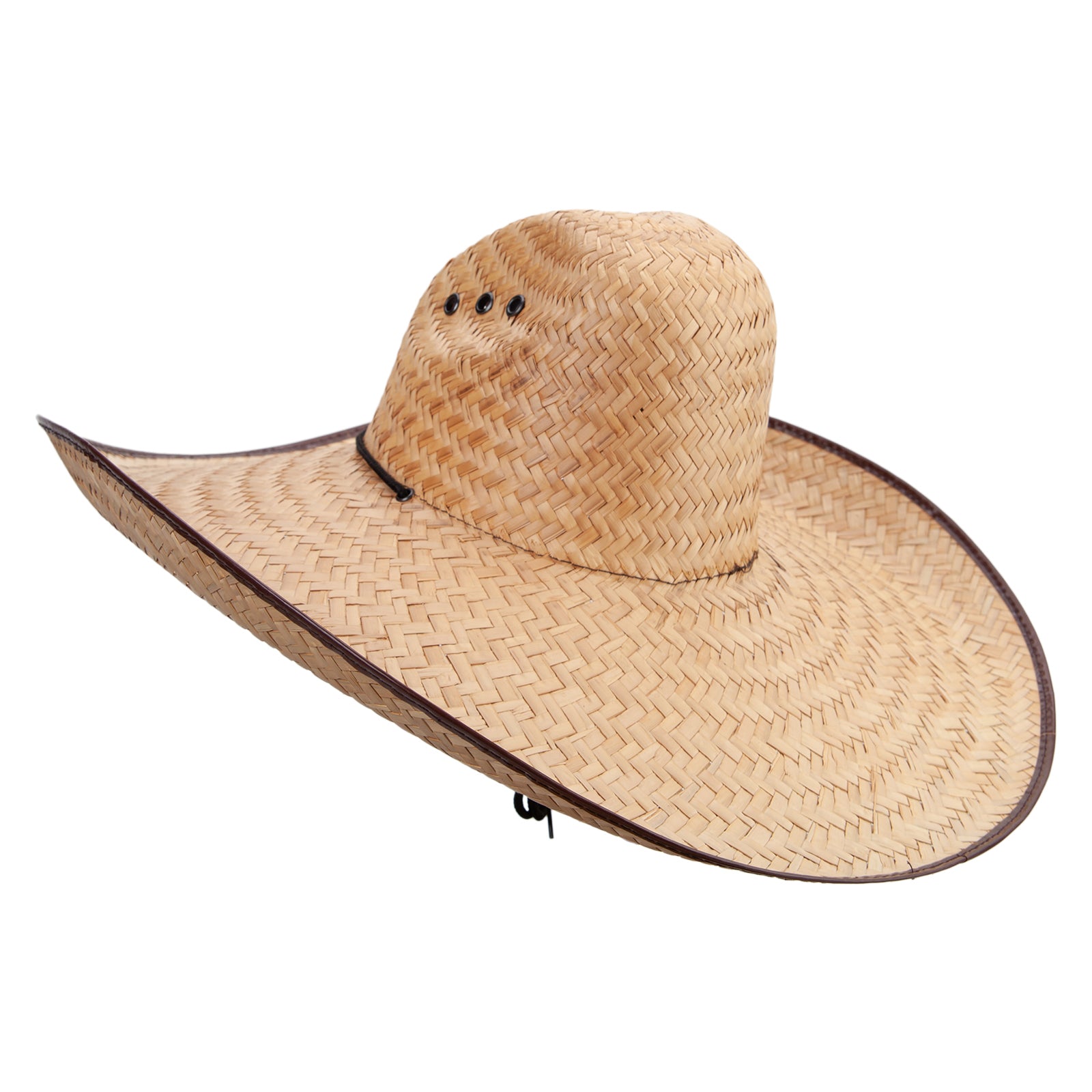 7 Inch Brim Light Straw Hat Safari Gambler Hat e4Hats e4Hats