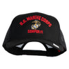 US Marine Corps Semper Fi Embroidered Solid Cotton Twill Mesh Prostyle Cap - Black OSFM