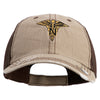 U.S. Army Nurse Corps Embroidered Low Profile Special Cotton Mesh Cap - Brown-Khaki OSFM
