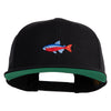 Cardinal Tetra Embroidered Wool Blend Prostyle Snapback Cap - Black OSFM