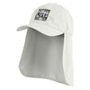 Retired Lives Matter Embroidered Flap Hats - White OSFM