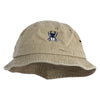 Giant Stag Beetle Embroidered Washed Hats - Beige M-L