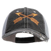 U.S. Army Special Forces Embroidered Low Profile Special Cotton Mesh Cap - Black OSFM