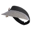 UPF 50+ Paper Braid Adjustable Velcro Visor