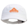 Teotihuacan Embroidered Enzyme Regular Solid Army Caps - White OSFM