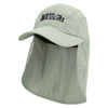 Stonehenge Embroidered Mens UV 50+ Drawstring Flap Cap - Olive OSFM