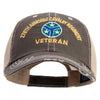 U.S. Army 278th Armored Cavalry Regiment Embroidered Low Profile Special Cotton Mesh Cap - Brown-Khaki OSFM