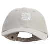 Apache Embroidered Pigment Dyed Wash Caps - Putty OSFM