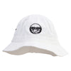 Niagara Falls Embroidered Big Size Washed Hat - White XL-2XL