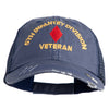 U.S. Army 5th Infantry Division Embroidered Low Profile Special Cotton Mesh Cap - Navy OSFM