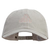 Arches Symbol Embroidered Big Size Washed Pigment Dyed Cap - Stone XL-3XL
