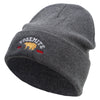 Yosemite National Park Embroidered Big Size Acrylic Long Beanies - Grey XL-3XL