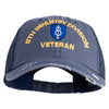 U.S. Army 8th Infantry Division Embroidered Low Profile Special Cotton Mesh Cap - Navy OSFM