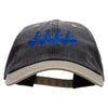 Rowing Team Embroidered Pigment Dyed Wash Cap