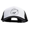 Telescope Embroidered Big Foam Mesh Truck Cap - Black XL-3XL