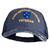 U.S. Army 23rd Infantry Division Embroidered Low Profile Special Cotton Mesh Cap - Navy OSFM
