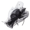Flower Net Sinamay Fascinator