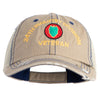 U.S. Army 24th Infantry Division Embroidered Low Profile Special Cotton Mesh Cap - Khaki OSFM