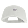 Robot Head Embroidered New Big Size High Profile Twill Cap - White XL-3XL