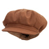 Big Size Wool Blended Newsboy Hat - Camel XL-3XL