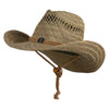 UPF 50+ Western Style Cowboy Hat - Natural OSFM