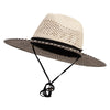 Women's 3.5 Inch Brim Woven Paper Hat