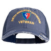 U.S. Army 38th Infantry Division Embroidered Low Profile Special Cotton Mesh Cap - Navy OSFM