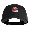 Mimic Chest Embroidered 6 Panel Low Profile Cap - Black OSFM