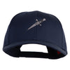 Dagger Blade Embroidered 6 Panel Low Profile Cap - Navy OSFM