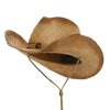 Outback Tea Stained Raffia Straw Hat