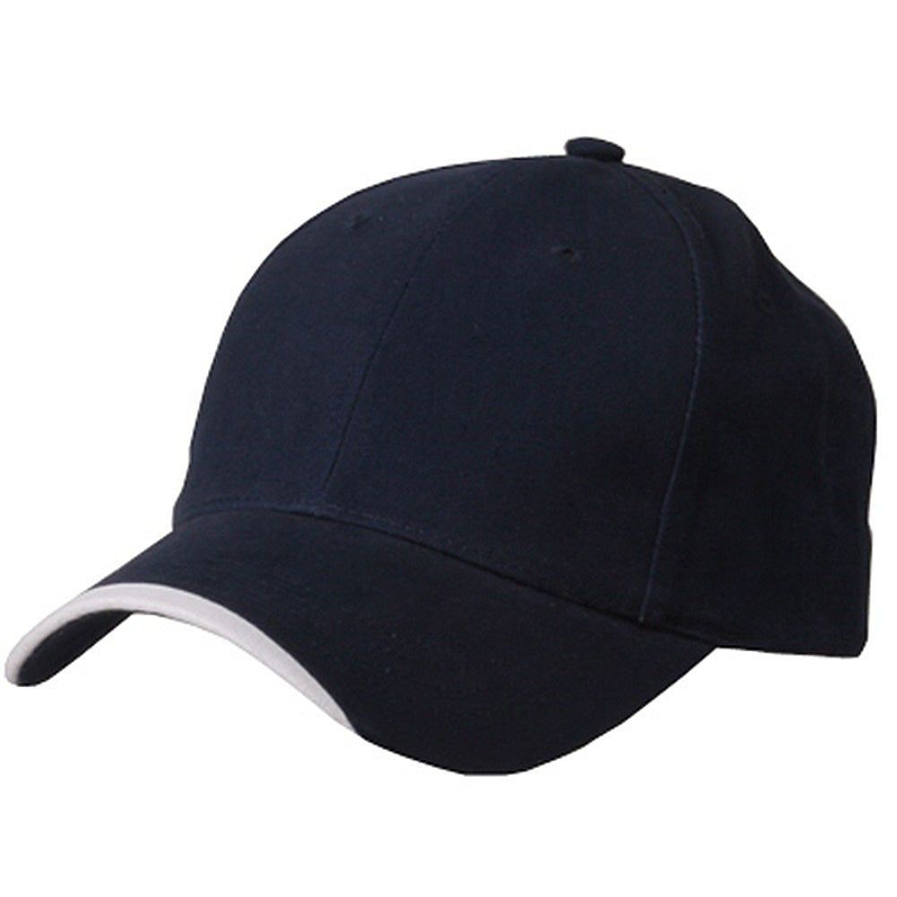 Deluxe Brushed Cotton Twill Caps | Two Tone Cap | e4Hats – e4Hats.com