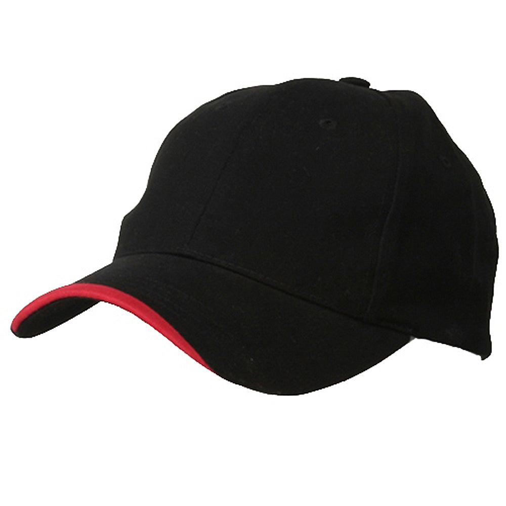 Deluxe Brushed Cotton Twill Caps | Two Tone Cap | e4Hats – e4Hats.com