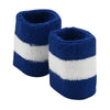 Terry Stripe Wristband Pair