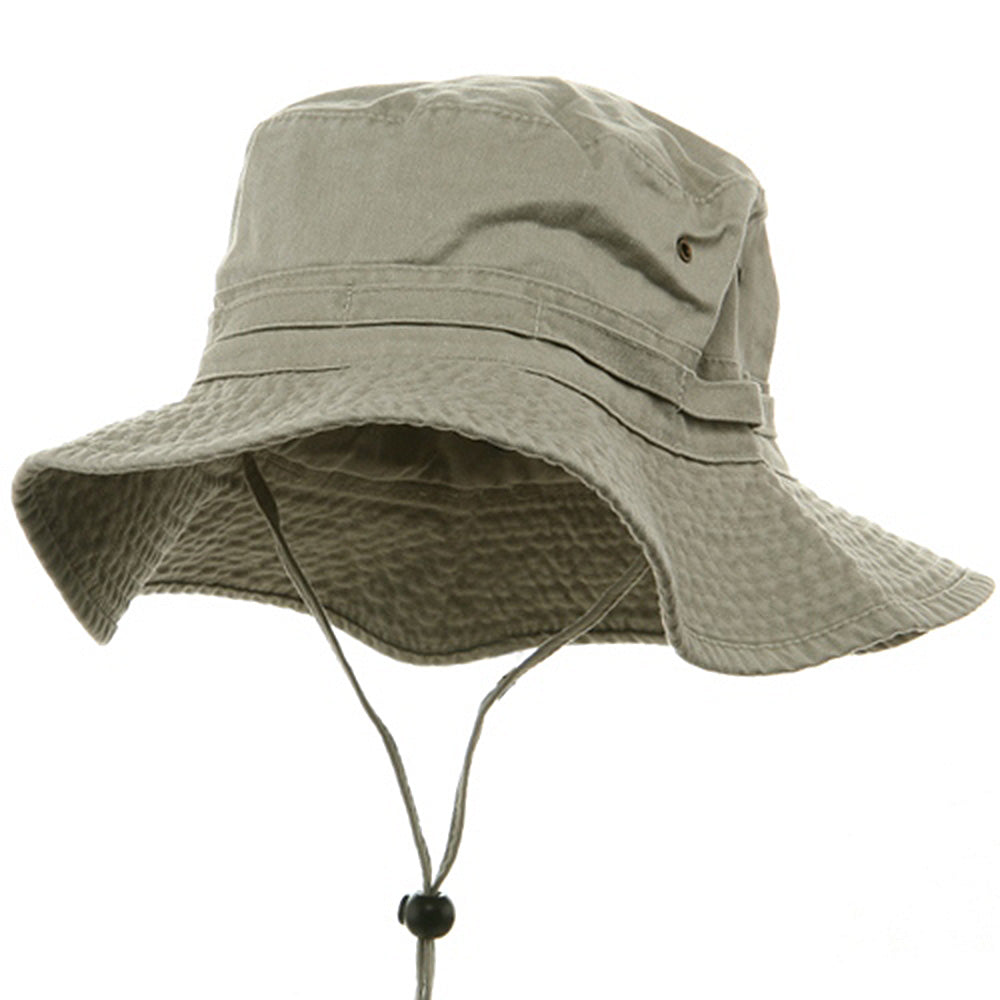 Extra Big Size Fishing Hats, Beige / 2XL-3XL