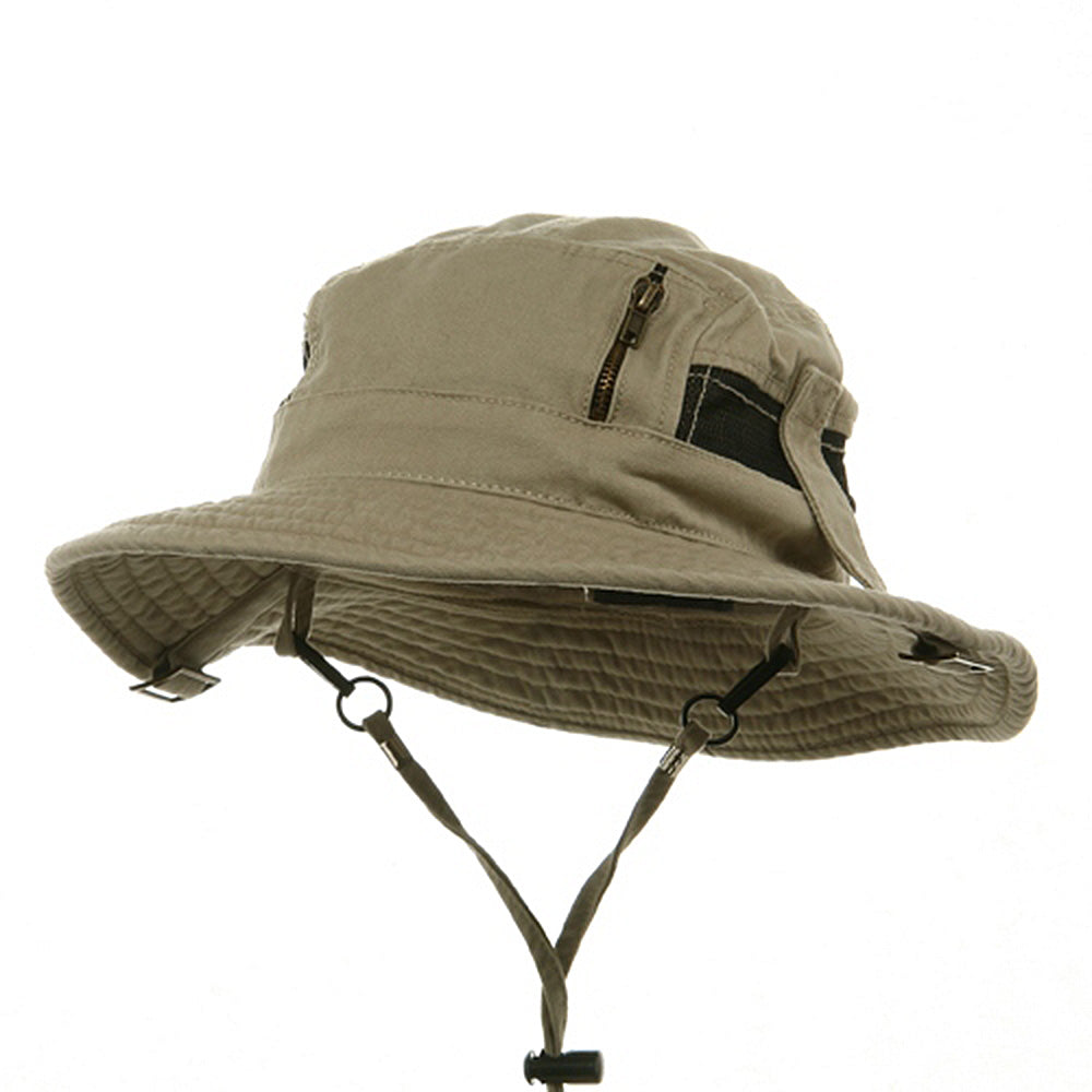  e4Hats.com Extra Big Size Fishing Hat-Beige XL-2XL