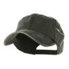 Low Profile Washed Side Zipper Pocket Cap
