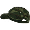 Casual Style Camo Washed Pocket Cap