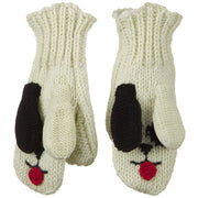 Child Animal Wool Mitten