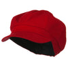 Cotton Elastic Newsboy Youth Cap